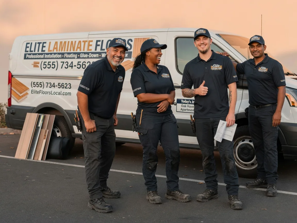 Laminate flooring installation company in Lupton City, TN